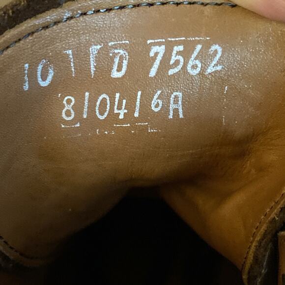Allen Edmonds Higgins Mill 10 D Brown Boot Chromexcel Leather main image 4